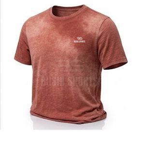 T-shirt délavé au soleil fabriqué au Pakistan, élégant, avec finition teinte en pièce et texture douce - Product Image 3