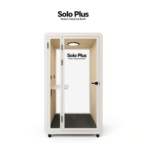 Cabina Telefónica Moderna Solo Plus HIPOD, Cabinas Acústicas para Oficina para Uso en Interiores, Sistema Modular de Paneles Absorbentes de Sonido - Product Image 2
