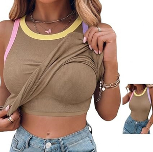 Sujetador de maternidad y lactancia OEM para mujer, con aros, espalda cruzada, copa completa, ajustable, ligero, transpirable, con tejido frontal, multiusos - Product Image 6