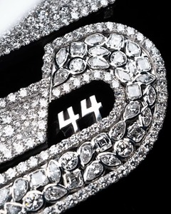 Men Hip Hop Jewelry Personalized Custom VVS Moissanite Letter <b>Pendant</b> Iced Out 925 Sterling <b>Silver</b> Rapper <b>Initial</b> Name <b>Pendant</b> - Product Image 5