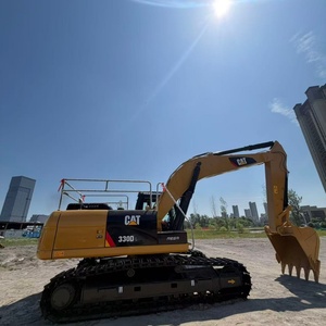 Excavatrice CAT 330D d'occasion avec godet de terrassement, 22 tonnes, engin sur chenilles, système moteur stable, équipement de construction d'occasion - Product Image 4