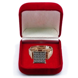 Bague pour homme en diamant de laboratoire, bijou élégant et stylé pour le bureau, les fêtes, les mariages, les fiançailles, cadeau de luxe - Product Image 1