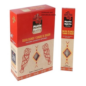 Nouvelles bâtonnets d'encens populaires aux parfums aromatiques Hari Darshan, Romarin et Sauge Blanche, 100% naturels, faits à la main, Tribal Soul, en gros - Product Image 2