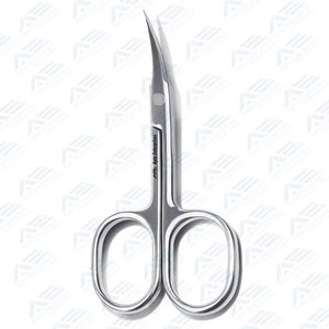 Ciseaux à ongles et à cuticules en acier inoxydable à pointe incurvée super tranchante de 3,5 pouces pour une coupe précise des ongles des doigts et des orteils - Product Image 6