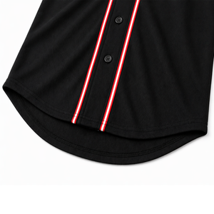 Uniforme de béisbol 100% poliéster malla anti-UV manga corta para hombre, todas las temporadas, alta calidad, precio al por mayor. - Product Image 6