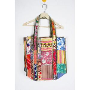 Bolsa de Mano Grande con Asa Larga, Estampada, de Algodón Acolchado, para Uso Diario, Ecológica y Sostenible - Product Image 6