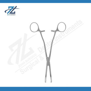 Pinza Ballantine de Acero Inoxidable, Pinza Quirúrgica Heaney Ballantine para Ginecología, Histerectomía y Sujeción de Tejidos - Product Image 5
