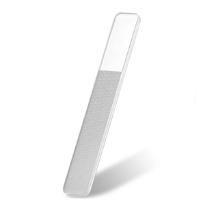 Professional Transparent Nano Glass Straight Pattern Double Sided Nail <b>File</b> Manicure Pedicure Polishing Tool 180 Grit Extra Fine - Product Image 1