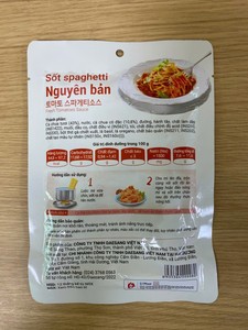 O'food Authentic Italian Style Tomato Sauce 120g Single Serving Pasta Seasoning for Retail Classic Spaghetti Sauce Supply - Product Image 3