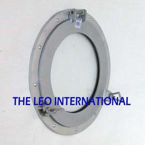 Espejos Decorativos de Pared con Forma Redonda y Acabado Negro, Disponibles en Varios Tamaños, Accesorios Náuticos para Decoración del Hogar - Product Image 2