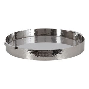 Bandeja de Servir Metálica Ecológica de Forma Cuadrada, Apta para Lavavajillas y Microondas, con Diseño de Frutas, para Servir Ensaladas y Alimentos - Product Image 2
