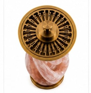 Stainless Steel Incense Burner <b>Bakhoor</b> Burner <b>Oud</b> Burner Charcoal Burner Aroma Burner Pink Marble Burner Twist Design Burner - Product Image 1