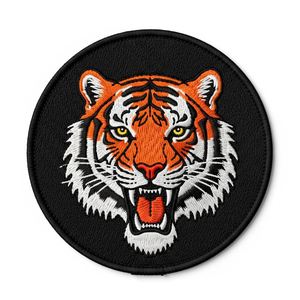 Patchs brodés personnalisés STAY WILD à thermocoller, appliques graffiti urbaines, badges à coudre pour vêtements style Hip Hop Streetwear - Product Image 4