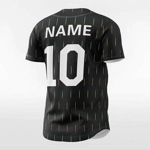 Maillot de baseball personnalisé, design par sublimation, vente en gros de maillots de baseball, uniforme de baseball à deux boutons - Product Image 5
