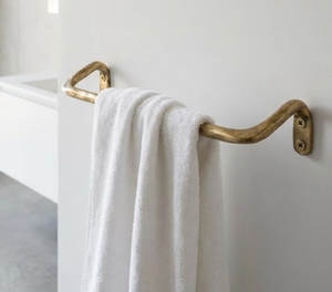 Vintage Brass Towel Rack Hanging Towel Clothes Metal Casting Hook Handmade Custom Shape Precision Made Home Decor Wholesale - Product Image 6