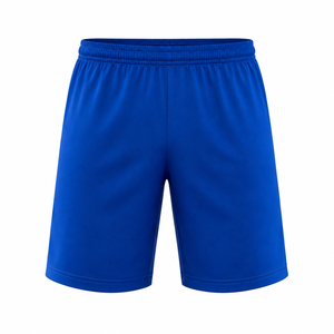Conjunto de Camiseta y Pantalones Cortos de Fútbol para Hombre, Rayas Blancas y Azules, Cuello Redondo, Manga Corta, Impresión Sublimada, Absorbe la Humedad, para Todas las Temporadas - Product Image 3