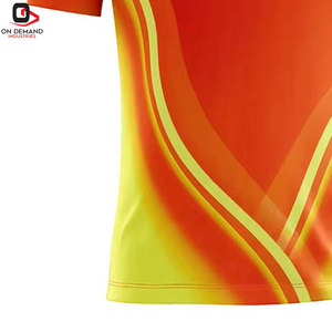 T-shirts personnalisés avec logo, sublimation de qualité supérieure, tissu respirant à séchage rapide, service OEM, vente en gros directe d'usine - Product Image 4