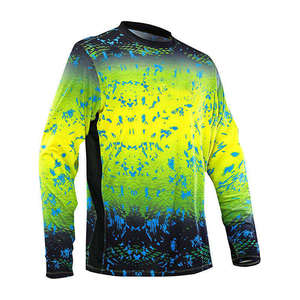 Maillot de pêche personnalisé en gros par sublimation, protection UV UPF 50, respirant, pour tournoi, manches longues, unisexe, séchage rapide - Product Image 6