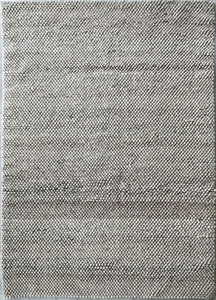 MORE Modern Wool Cotton <b>Cushioned</b> Thick (0.6-1 In.) Medium Pile Cotton Back <b>Rectangular</b> Area Rug Hand Woven 8'x10' Home Use - Product Image 3