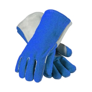 Guantes de Soldadura de Cuero Reforzado de Alta Calidad, Duraderos, de Protección Personal, Resistentes al Fuego - Product Image 2