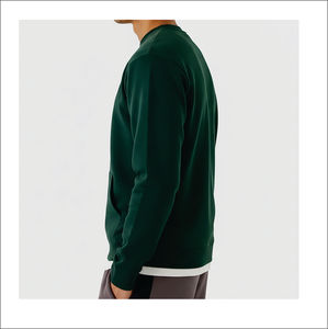 เสื้อสเวตเชิ้ตคอกลมแบบซิป ผ้าฟลีซคอตตอน 100% ปักลาย ขนาดใหญ่พิเศษ ขายส่ง คุณภาพสูง รับสกรีนโลโก้ตามแบบ - Product Image 5