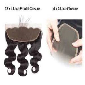 HAMDAAN IMPEX 9A Remy pièce de dentelle frontale bonne qualité extensions de cheveux humains vierges indiens sensation douce vagues naturelles boucles style - Product Image 1