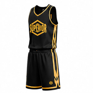 Ensemble d'uniformes de basketball personnalisés haut de gamme avec tissu respirant anti-humidité, graphismes d'équipe sublimés, design athlétique ajusté - Product Image 6