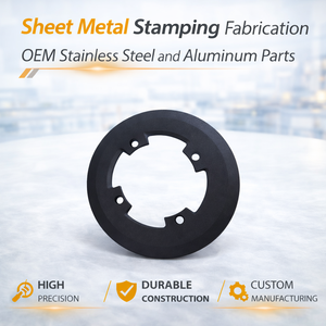 Fabrication de pièces en tôle par estampage OEM, pièces en acier inoxydable et en aluminium - Product Image 3