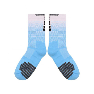 Custom Logo Knitted Breathable <b>Winter</b> Premium Polyester Spandex Professional Sports <b>Socks</b> Thick Knee High Crew Men's <b>Socks</b> - Product Image 3