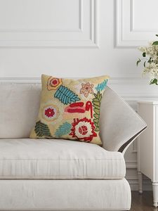Cheap Beaded Embroidery Cushion Cover for Boho Home Decor, Sofa Styling, Bedroom Decoration and Traditional Interior Design - Product Image 6