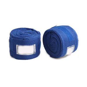 En gros, Sangles de poignet personnalisées pour haltérophilie, musculation et soulevé de terre, 100% Coton, Bandage de soutien du poignet - Product Image 1