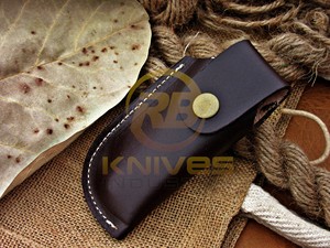 Premium <b>Bone</b> <b>Handle</b> Folding Hunting <b>Knife</b> Handmade Camping Survival Pocket <b>Knife</b> - Product Image 5