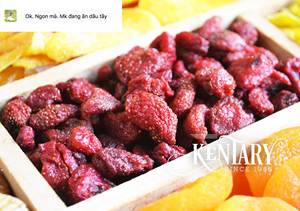 Fraises séchées au goût aigre d'ingrédients de qualité supérieure de haute qualité dans un emballage sous vide en vrac Créations culinaires pour élever les recettes - Product Image 5