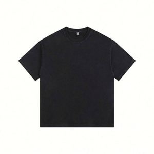 Camiseta de Hombre de Diseño Personalizado, 260 g/m², 100% Algodón, Lavado Ácido, Impresión DTG y Serigrafía, Popular Verano 2025 - Product Image 3