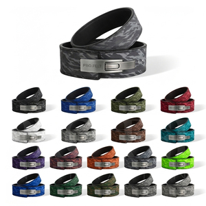 Genuine Leather Premium Lever Buckle <b>Belt</b> for Men Adjustable Nylon Waist <b>Belt</b> Casual Outdoor Style Fashion Weightlifting <b>Belt</b> - Product Image 1