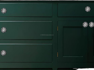 Perillas de gabinete de porcelana de cerámica redondas personalizadas, tirador de tocador colorido para dormitorio, baño, centro comercial, muebles para cajones - Product Image 2