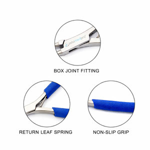 Pince à bec plat micro-fine Zetomed Pro en acier inoxydable de haute qualité, outil de précision pour la fabrication de bijoux et la manipulation des fils, fournisseur OEM - Product Image 3
