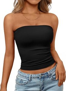 Top Corto para Mujer, Tela Suave, Ajuste Cómodo, Estilo Casual Diario, Ligero - Product Image 6