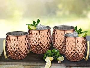 Artículos de cobre para bebidas, artículos de cobre para bar, artículos de cocina de cobre, vajilla de cobre, utensilios de servir de cobre, decoración del hogar de cobre, taza de cobre, decoración de interiores de cobre - Product Image 5