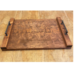 Bandeja de Madera Cuadrada para Decoración del Hogar, Bandeja de Madera Vintage de Alta Calidad para Servir Cristales, a un Precio Accesible - Product Image 3