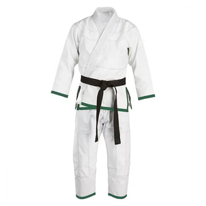 Uniforme de judo et de karaté unisexe 100% coton, taille élastique personnalisée, vêtements de sport pour hommes et femmes, arts martiaux, durable, séchage rapide, respirant - Product Image 1