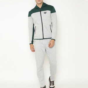 Survêtement d'hiver durable à capuche pour homme, tissu respirant écologique, doublure douce, léger et confortable pour l'entraînement - Product Image 1