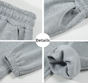 Conjunto Deportivo de Invierno para Niños, Sudadera con Capucha y Pantalones Jogger, Ropa Deportiva Unisex para Niños Pequeños, Forro Polar Cálido, Pana 100% Algodón, Personalizado - Product Image 5