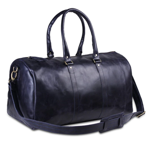 Sac de voyage, de sport et de week-end pour homme en cuir de chèvre véritable vintage, nouveau design classique personnalisé - Product Image 1