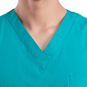 Ensembles de Blouses d'Hôpital d'Été à Manches Courtes OEM de Haute Qualité en Gros, Unisexe, Respirants, Séchage Rapide, Confortables et Personnalisables - Product Image 5