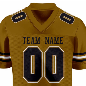 Maillots de football américain de qualité supérieure pour équipes professionnelles, fabriqués en usine, vêtements de football américain personnalisés - Product Image 3