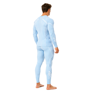 Custom Sports <b>Compression</b> Suit <b>Men</b> Quick Dry Long Sleeve Top <b>Tights</b> Set Stretch Athletic Base Layer <b>for</b> Gym Running Workout <b>Men</b> - Product Image 3