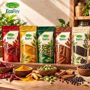 Sachet Doypack Personnalisé avec Logo pour Poudre d'Assaisonnement et Mélange d'Épices avec Fermeture Zip Refermable – Emballage en Vrac pour Cuisine - Product Image 6