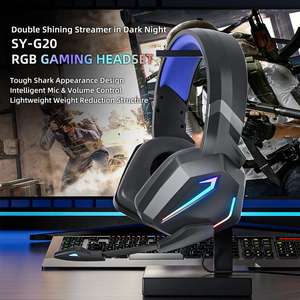 Nouveau design <span class=keywords><strong>Gamer</strong></span> USB connecteur filaire casque dynamique rvb antibruit casque de jeu écouteur pour <span class=keywords><strong>PC</strong></span> - Product Image 5