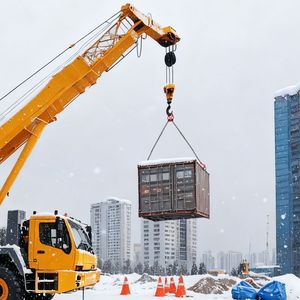 Eslinga de Cadena de Acero Aleado G80 de Alta Resistencia, 5/16 x 10 pies, Capacidad de 7000 LBS, con Ganchos de Agarre de 2 Patas para Elevación - Product Image 2
